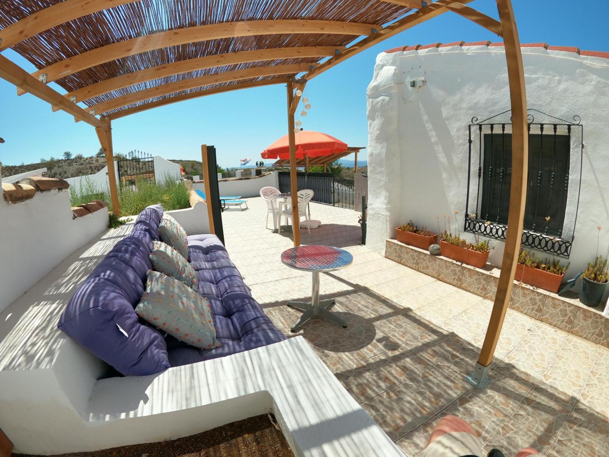 Cortijo Naturista Con Vistas-Clothing Optional Oria Eksteriør bilde